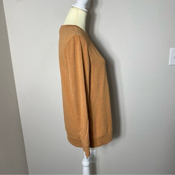 C.O.Z.Y Long Sleeve Jersey Knit Pullover Crewneck Sweatshirt Women's Size Large - Picture 13 of 13